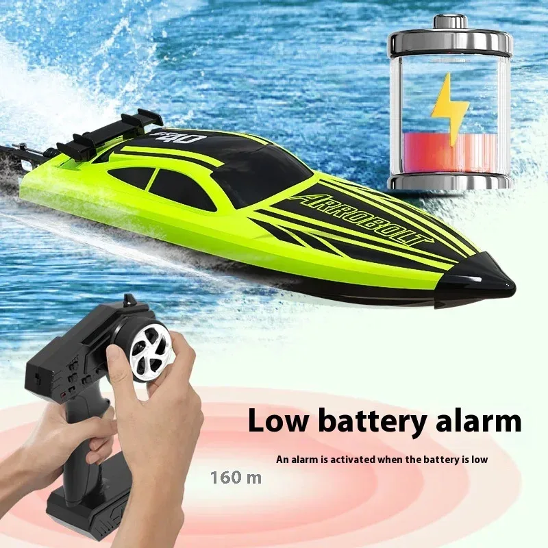 قارب Orans عالي السرعة RC: محرك بدون فرش + نظام تبريد المياه، لعبة سباق كهربائية #4