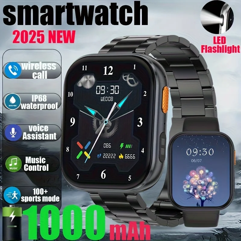 New Amoled Smart Wa… - image