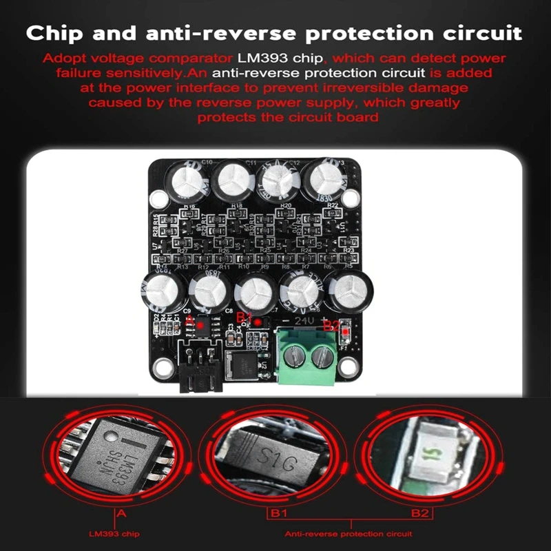 BIGTREETECH BTT UPS 24V V1.0 모듈 이력서 인쇄 전원 끄기 모듈 센서