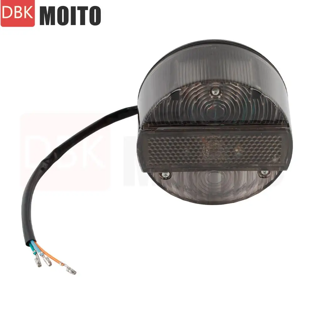 دراجة نارية الذيل الفرامل ضوء لوحة ترخيص مصباح ل MZ ETZ 150 250 251 301 ل Simson SR50 S51 لسوزوكي TS125 TS150 TS250 #1