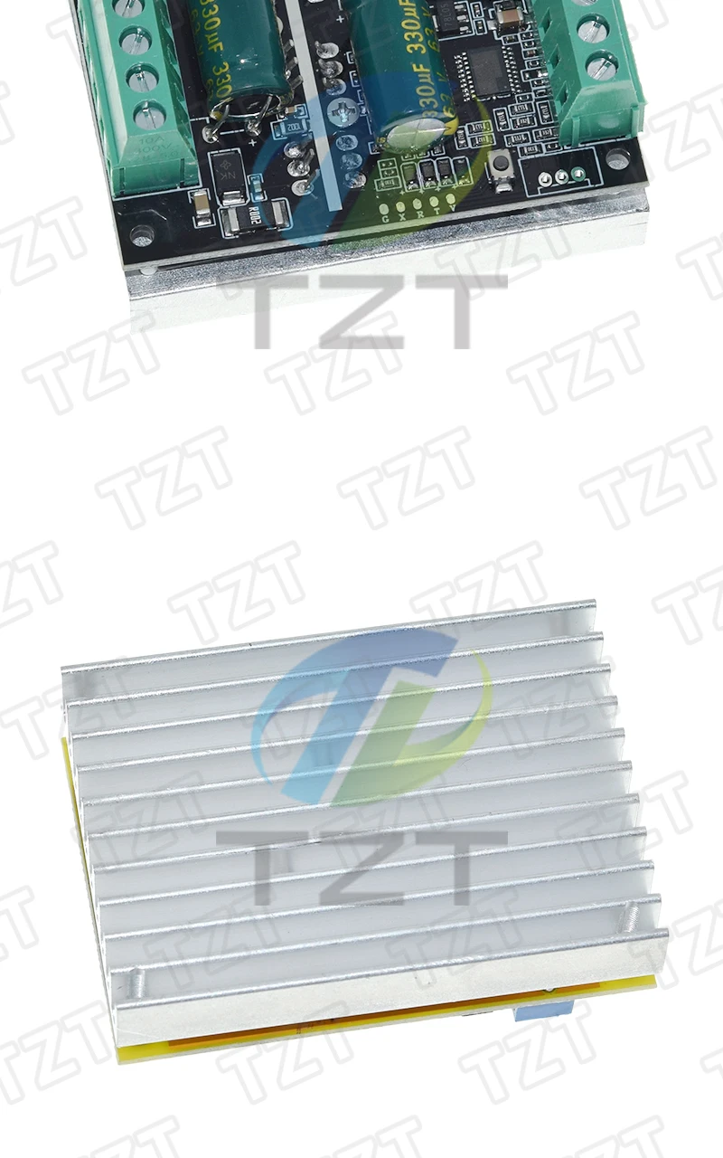 DC 6-60V 300/380/400W 35/25/20A BLDC Dreiphasen-DC-Bürstenloser Motorcontroller PWM Hall-Motorsteuerungsplatine 12V 24V 48V – Detail 18