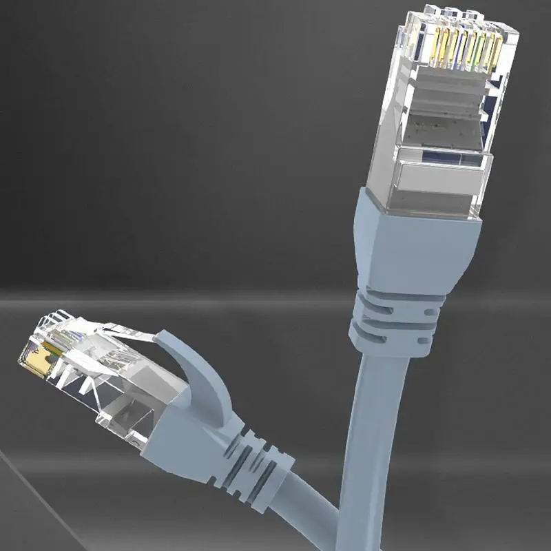 Cat 8 Ethernet Cable Twisted Pair Network Cable Waterproof Cat8 Ethernet Cable 6FT RJ45 LAN Network Cable