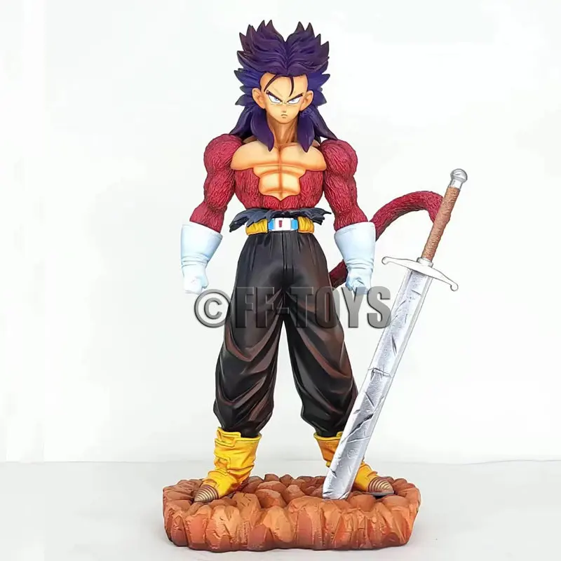 

Anime Dragon Ball Z Trunks Figures Future Trunks Ssj4 Figurine 30cm Pvc Action Figure GK Statue Collection Model Toys Gifts