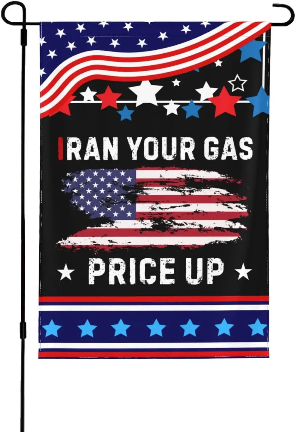 12x18 Double Sided Iran Your Gas Price Up Yard Flag 12x18 Decor Home Yard Sign For Outside House Indoor Outdoor Banner AAS
