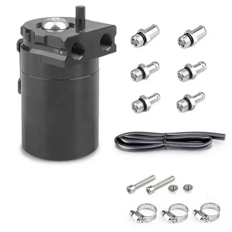 Cleaned Title Car Modification Accessories Oil Breathable Pot Breathable Flat Head Waste Oil Recovery Pot Engine Optimized