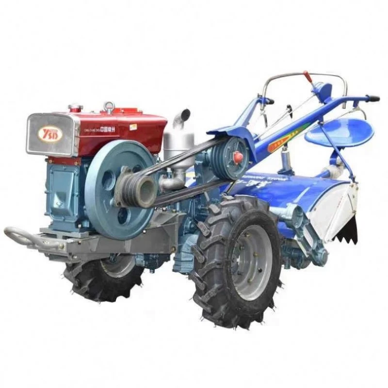 Agricultural Machinery Farm Mini 2 Wheel Walking Tractor For Sale