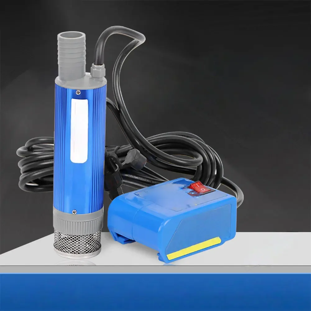 Powerful Electric Pump Lithium Battery Water Pump High Flow Rate Home Use 18-Volt Battery Compatible Watering Tasks