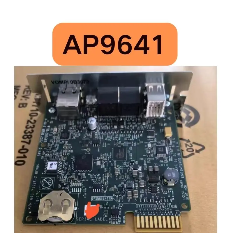 

The new AP9641 network management card comes with a one-year warranty for fast shipping