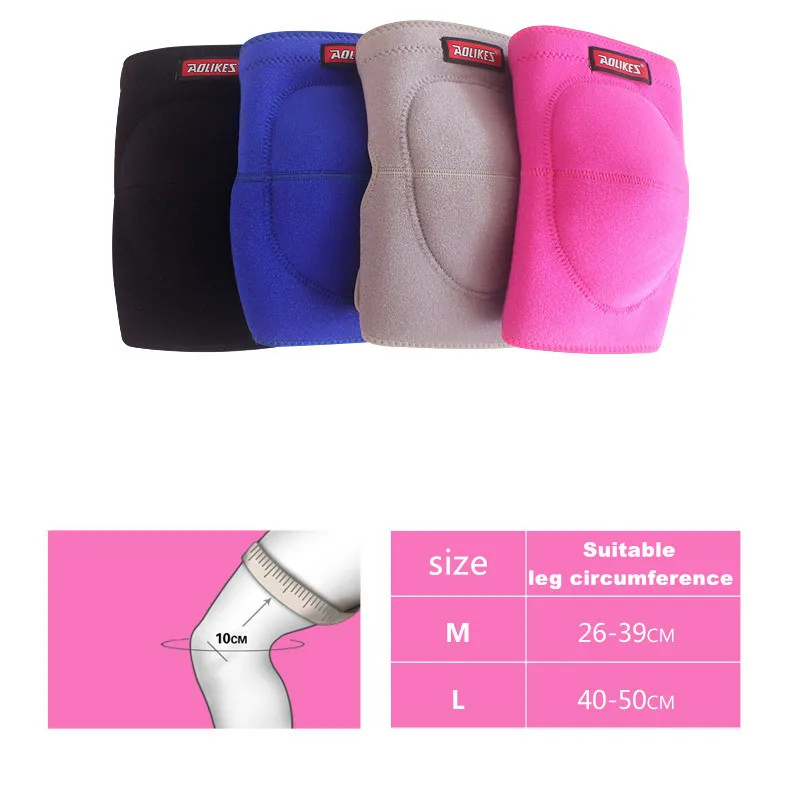 1pair Sports Kneepad Compression Leg Sleeve Dance Volleyball Basketball Running Football Cycling  Non-Slip Warm Knee Sleeve Tool