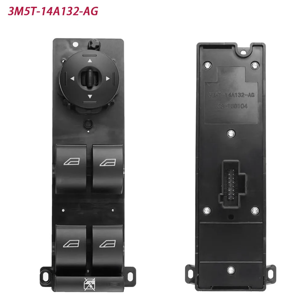 Interruptor principal da janela elétrica do lado dianteiro do motorista para ford focus 2004-2014 c-max 2013-2014 acessórios do levantador de vidro 3m5t-14a132-ag