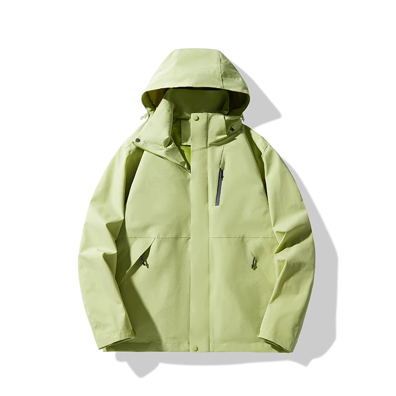 Couple Outdoor Running Fitness Leisure Loose Hooded Jacket Versatile for Spring and Autumn Windproof and Breathable Assault Suit