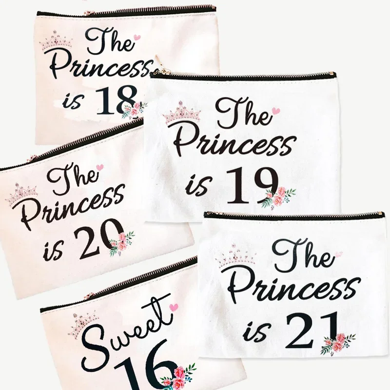 Princess bag 16 18 19 20 21 sixteen eighteen nineteen twenty one years old 16th 18th 19th 20th 21st Birthday girl Gift present