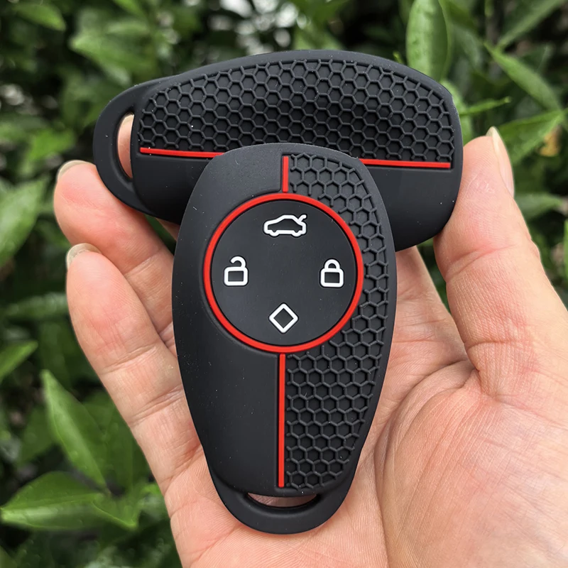Für Leapmotor T03 S01 C11 für Leapmotor C01 T03 S01 C11 2023 Silikon Autoschlüssel-Hülle Fernbedienungsabdeckung Auto-Schlüsselgehäuse Schlüsselanhänger
