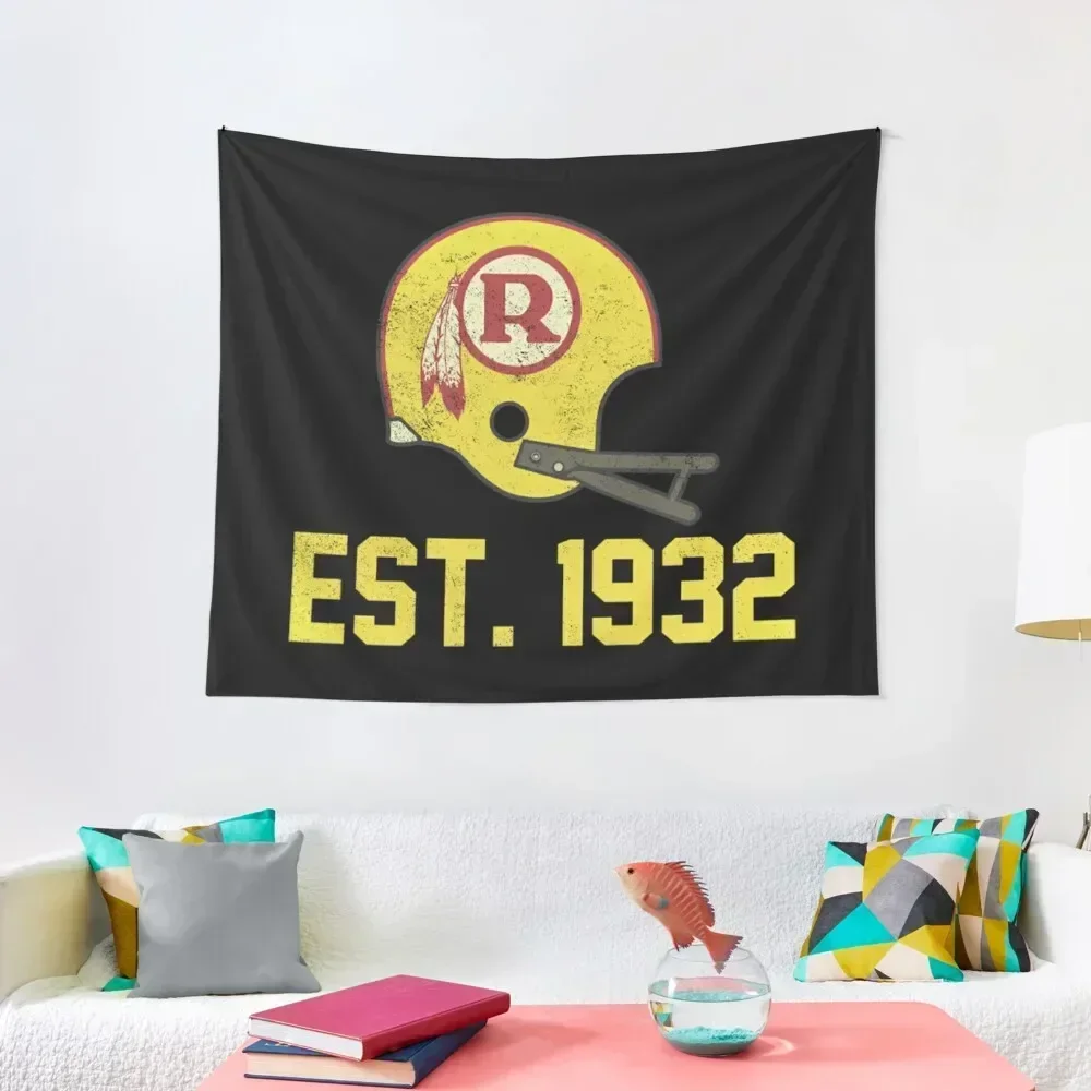 

Redskins est. 1932 [Vintage Distressed] Shirt Tapestry For Bedroom Decor For Bedroom Decoration For Bedroom Tapestry