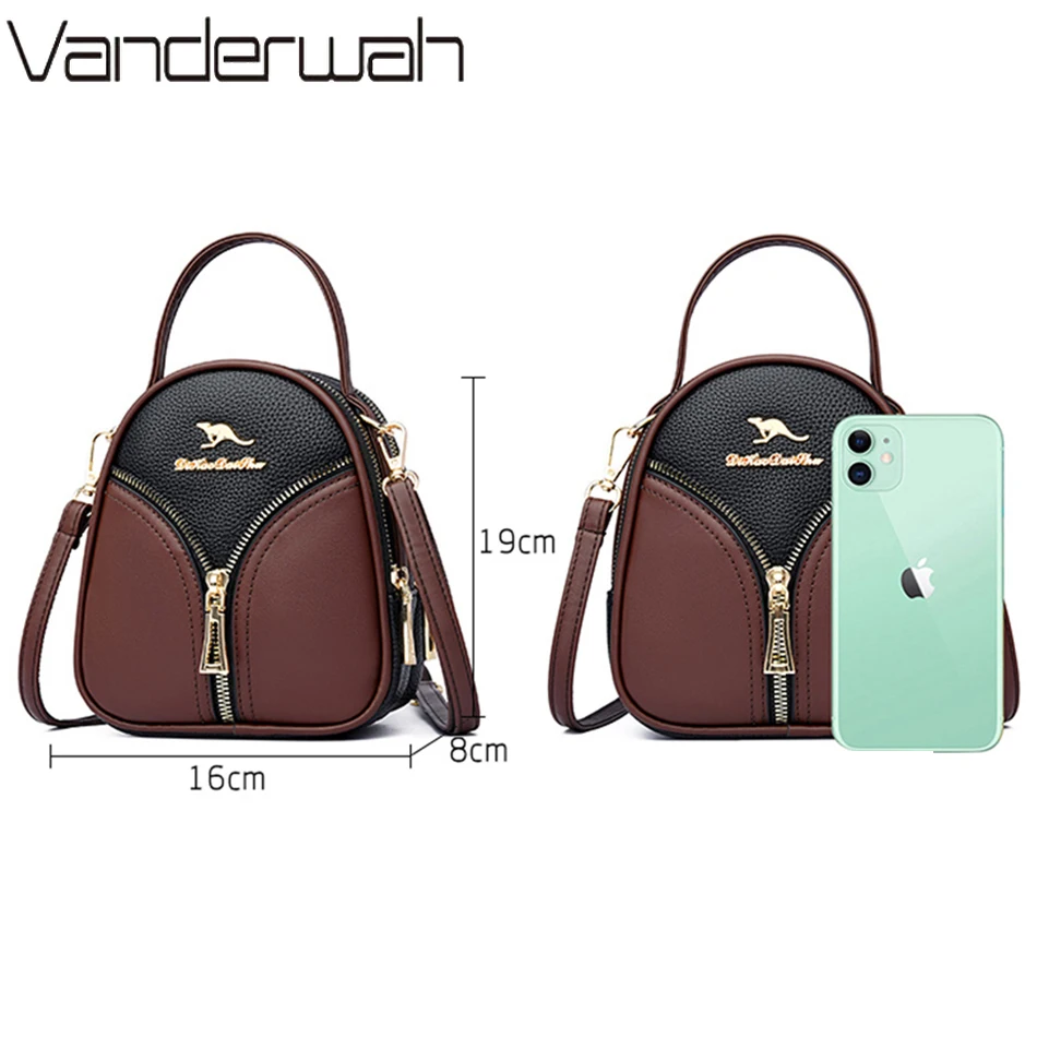 Quality PU Leather Handle Bag Woman Patchwork Bag Luxury Design Female Handbags and Purses Brand Shoulder Crossbody Shopper Sac