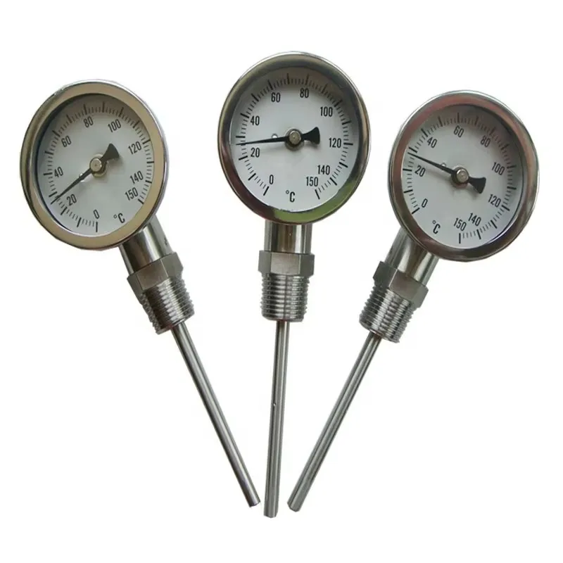 

Stainless bimetal thermometer temperature gauge 0-150C