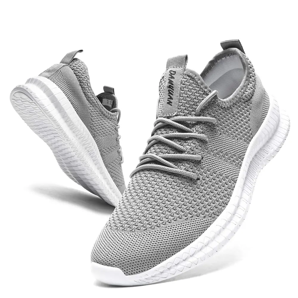 

Mens Running Walking Tennis Shoes Mens Casual Fashion Gym Hiking Shoes for Men Sneakers Work Breathable Comfortable Lightweight