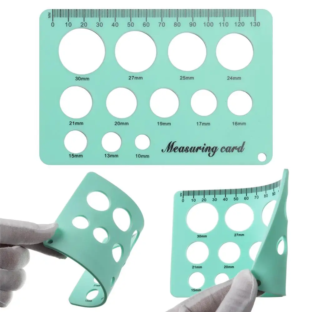 

Прочный силиконовый инструмент для измерения размера молокоотсоса, линейка для сосков, измерительный инструмент, инструменты для определения размера фланца