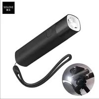 Original SOLOVE X3 LED Flashlight 3000mAh Mobile Power USB Multi-function Brightness Power Bank Portable Lighting