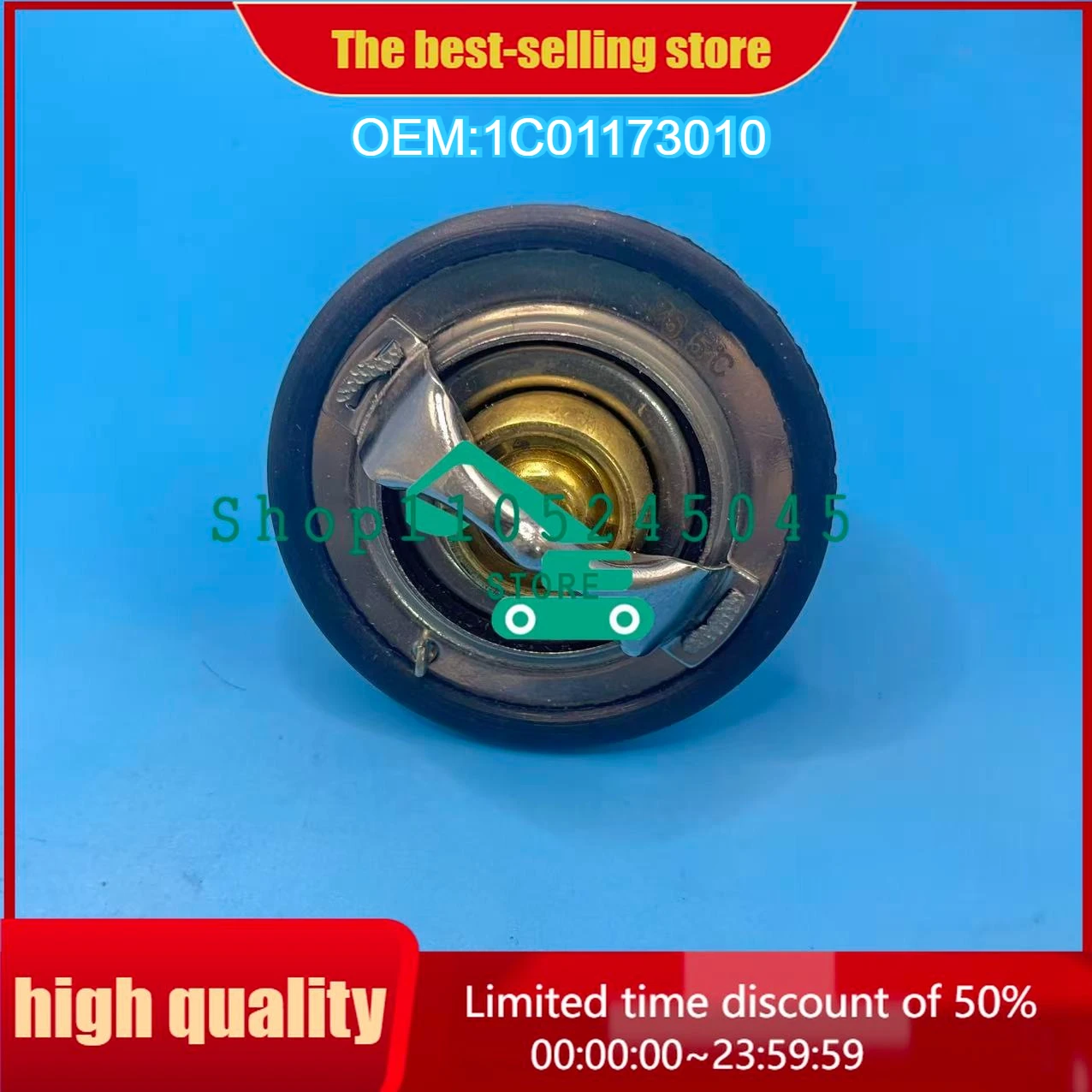 Brand New Thermostat 76.5℃ 1C011-73010 For V3300 V3600 V3800 V3307 Engine Excavator Parts 1C01173010