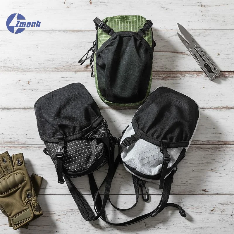 New！Outdoor Storage Bag Shoulder Strap Attachment Bag Smartphone Pouch Waterproof Water Bottle Bag For Sports Hiking Lightweight