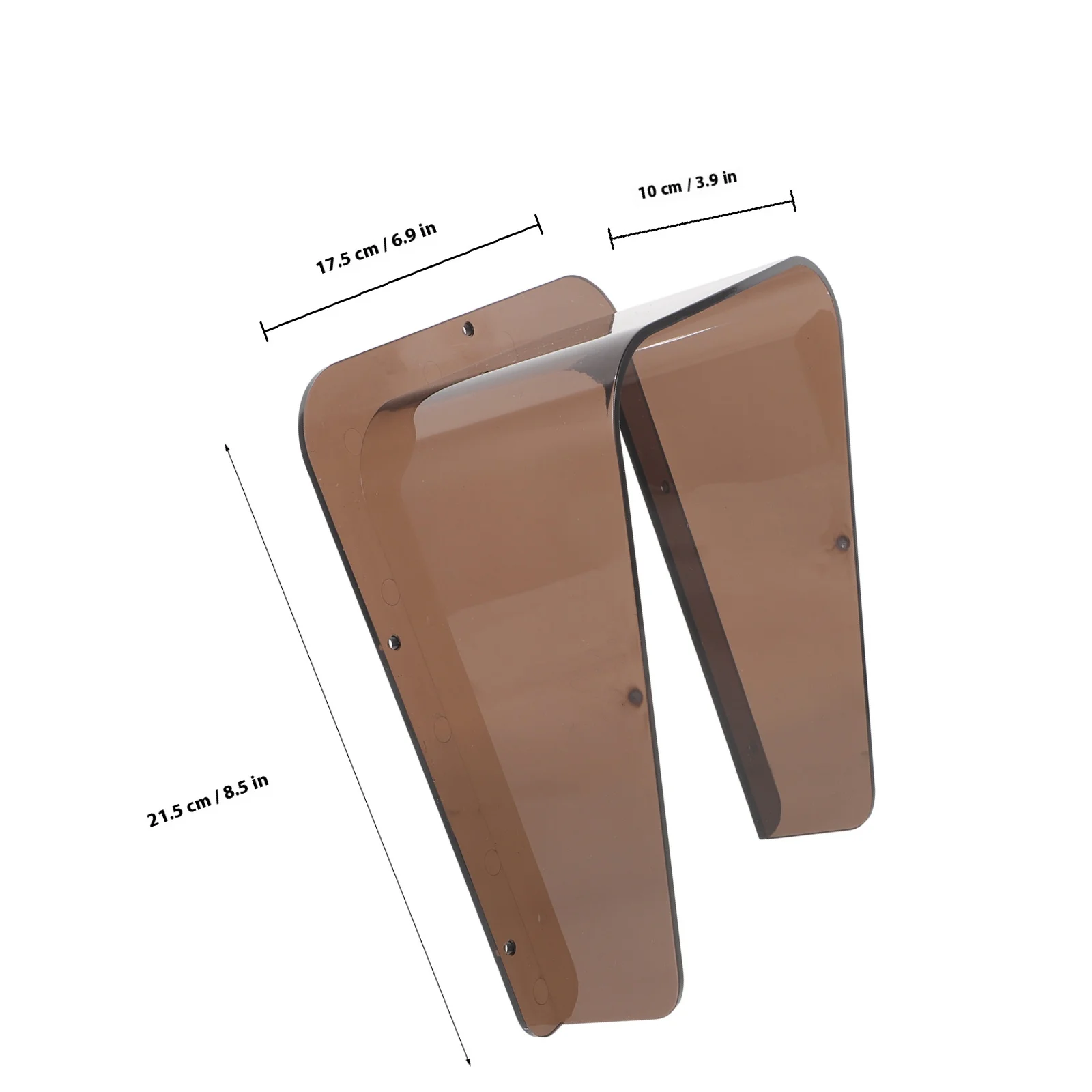 Access Control Machine Cover Acrylic Doorbell Rainproof Protection Waterproof Sunproof Easy to Install Window Lock Box