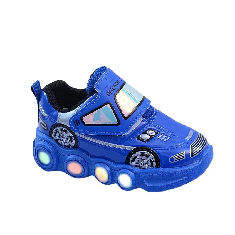 0-6Years Children Glowing Sneakers Kids Luminous SneakersBoys Girls Led Lighted Sneakers Toddler Outdoor Shoes Casual Shoes