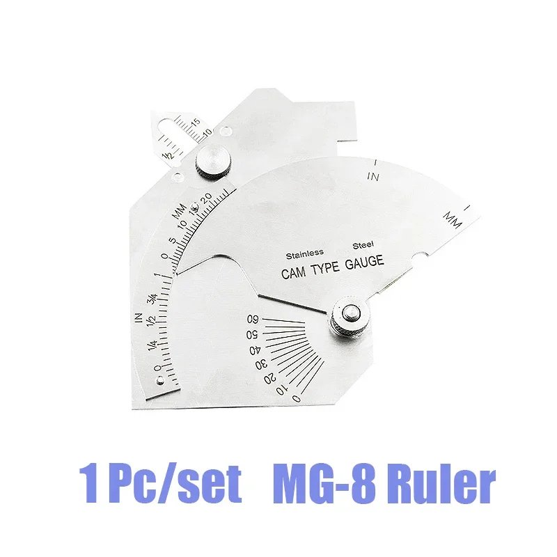 MG-8 Calibro per saldatura a camma a ponte Calibro a camma in acciaio inossidabile Master Gage Test Ulnar per strumento di misura per ispezione saldatore