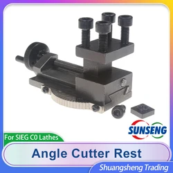 Lathe Tool Holder Angle Cutter Rest SIEG C0 JET BD-3 Rotatable Lathe Tool Holder S/N: 10154 Mini Lathe Accessories