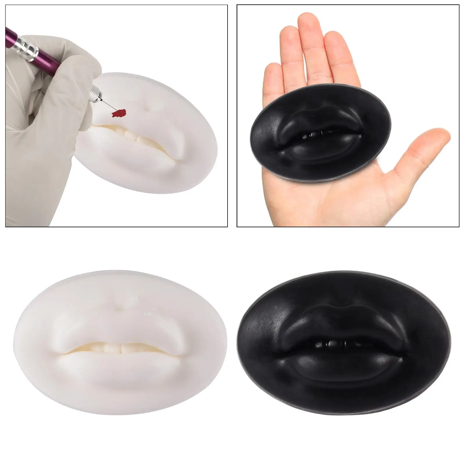 3D Practice Board Reused Training Accessories Soft Skin Practice Mouth Model