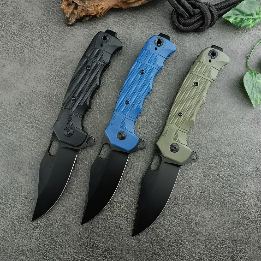 SEAL XR Pocket Folding Knife Camping Hunting Outdoor Survival 8Cr13Mov Blade Nylon Fibre Handle Tactical Self-defense Multitools