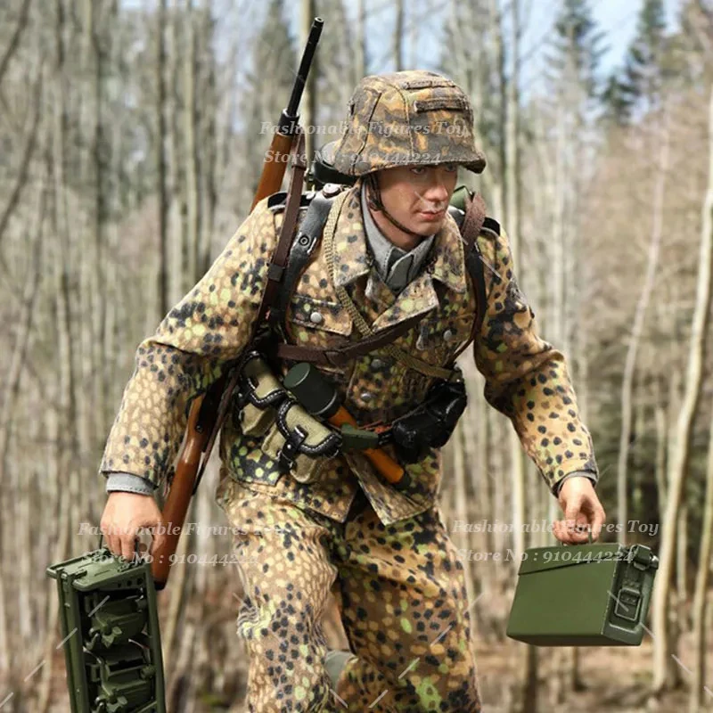 DID 1/6 soldat masculin WWII blindé G43 fusil tireur guerre militaire Collection poupées 12 pouces figurine corps Collection
