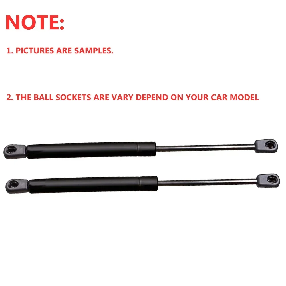 2pcs Rear Window Lift Supports Gas Springs For 2001 2002 2003 2004 2005 2006 Hyundai Santa Fe 8717026010 Extended Length:435mm