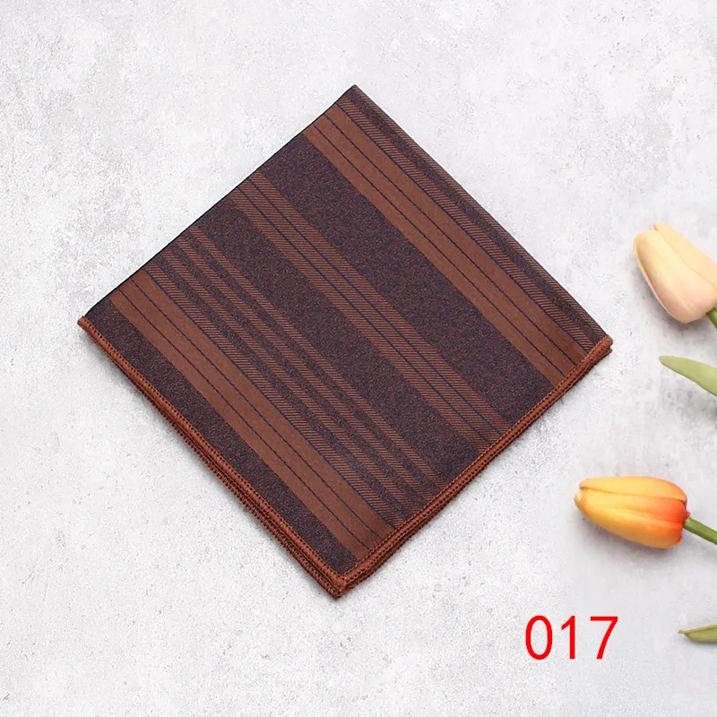 Jacquard Pocket Square For Men Women Paisley Chest Towel Hanky Gentlemen Hankies Men's Suit Handkerchief Pocket Towel Gifts