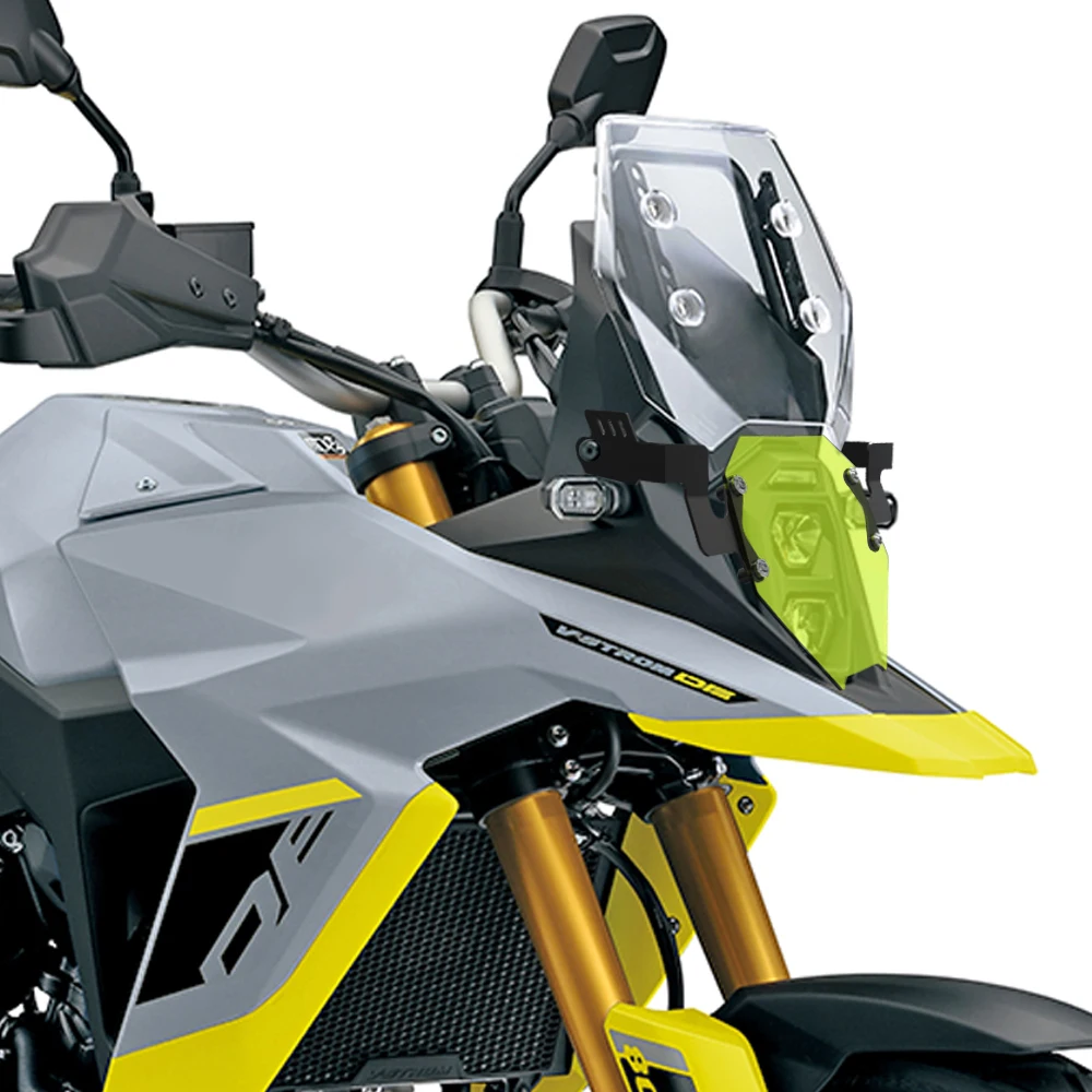 Accessori in alluminio per moto Faro Griglia di protezione della copertura della protezione per Suzuki V-Strom Vstrom 800DE 800 DE 2023 2024 2025