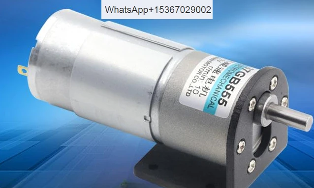 

XD37GB555 DC Motor Micro Gear Reduction Motor Slow speed Brushed Forward and Reverse Motor Speed Control