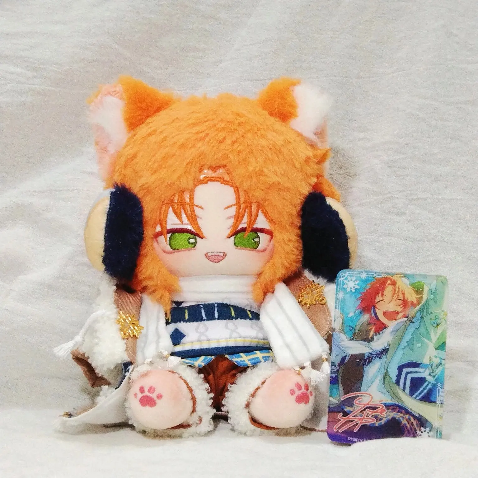 Pre-sale 20cm Tsukinaga Leo Doll Game Ensemble Stars あんさんぶるスターズ!  Plushie Figure Models Mascot Doll Naked Doll Fans Collect Toys