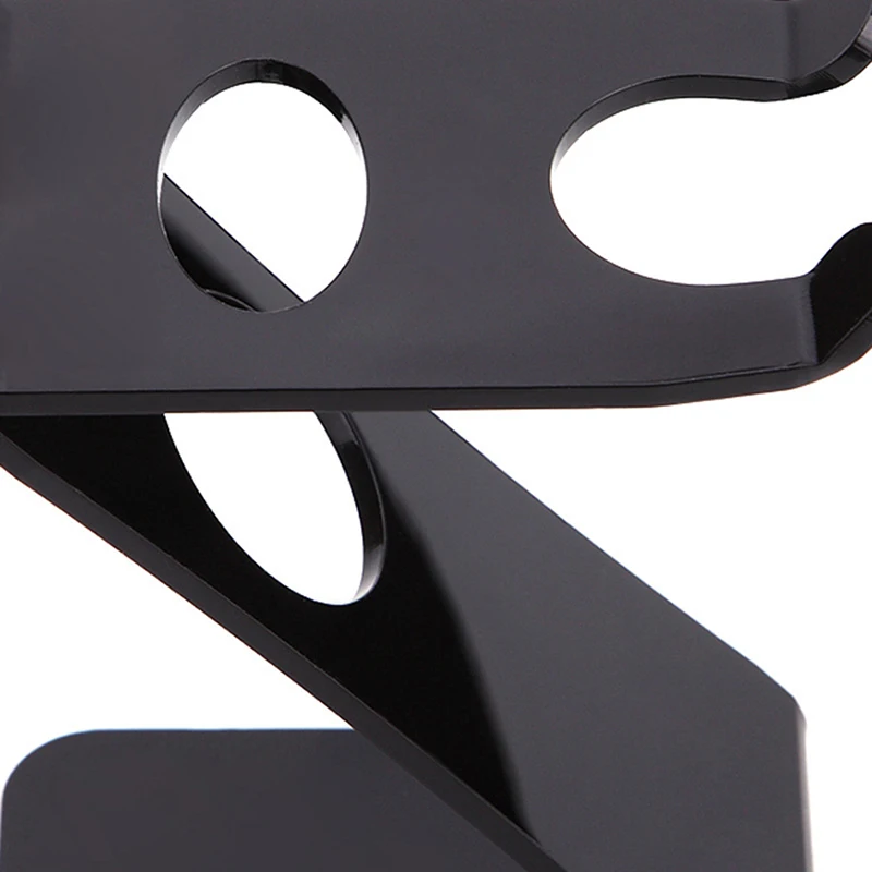 Soporte de acrílico para maquinilla de afeitar y brocha, soporte Universal para almacenamiento de seguridad, soporte para brocha de afeitar en forma de Z