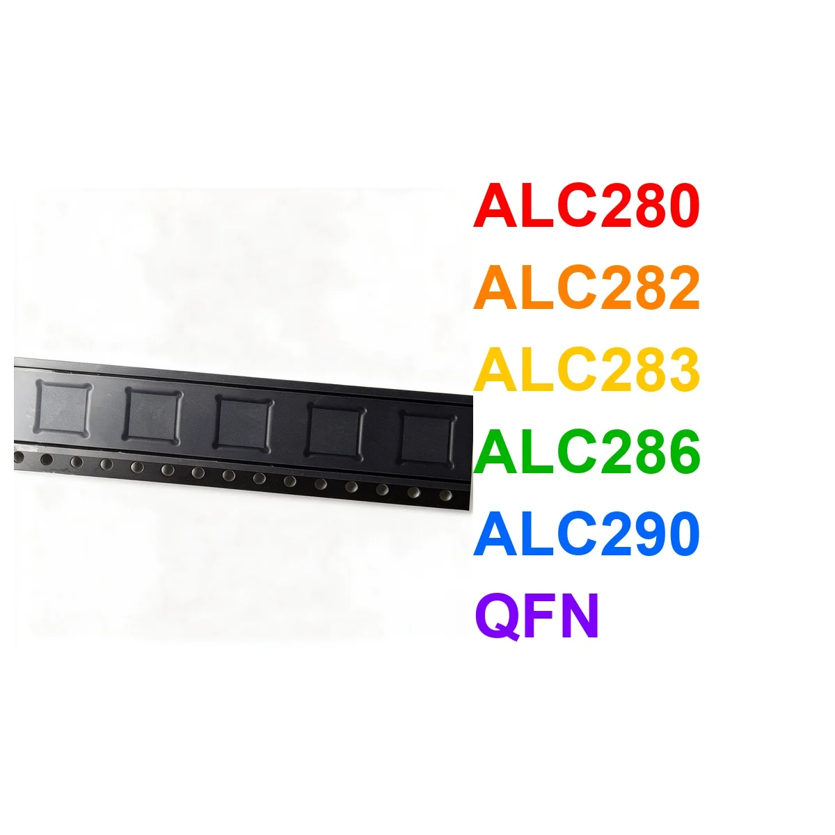 (5piece) ALC280 ALC282 ALC283 ALC286 ALC290 QFN Chipset