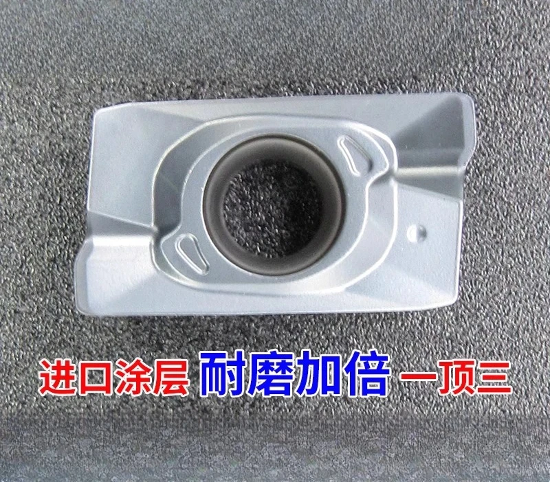Milling cutters, cast iron modulation material, wear-resistant, anti collapse, heavy cutting, fast feed to APMT160430