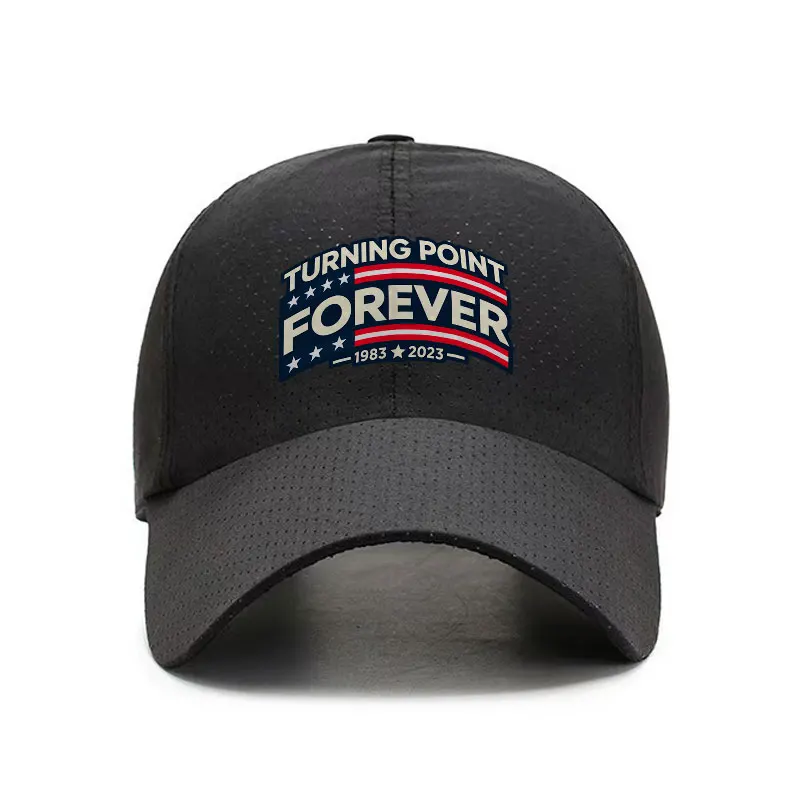 Turning Point Forever Quick Dry Baseball Cap 1983 2023 Breathable Mesh Adjustable Sports Hat