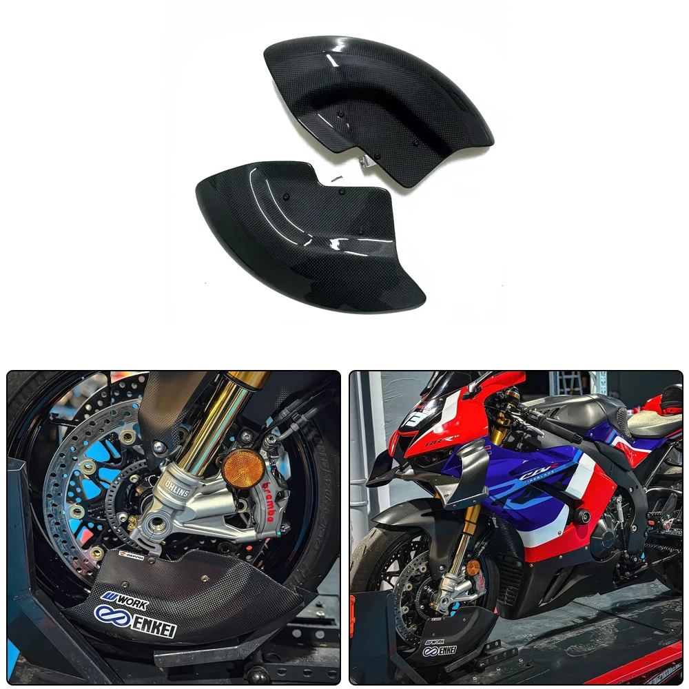 

For Honda CBR1000RR CBR1000RRR SP Motorcycle Carbon Fiber Wheel Cover Brake Disc cover Air Deflector Fairing protection case