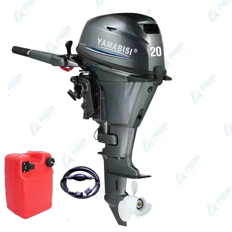 

Look Here! YAMAHA Compatible Petrol Boat Engine YAMABISI Outboard Motor 20hp Water Cooled Outboard Engine