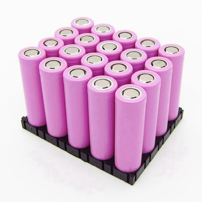 18650 Lithium Batteries 4X5 Cell Spacer Radiating Shell Pack Plastic Heat Holder Replacement Accessories Black