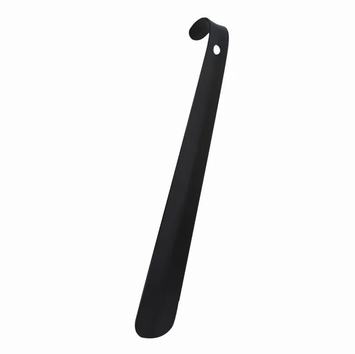 16/42cm extra langer Schuhlöffel aus Edelstahl, silberfarben, Metall-Schuhheber, Hilfswerkzeug zum einfachen Anziehen von Schuhen – Detail 8