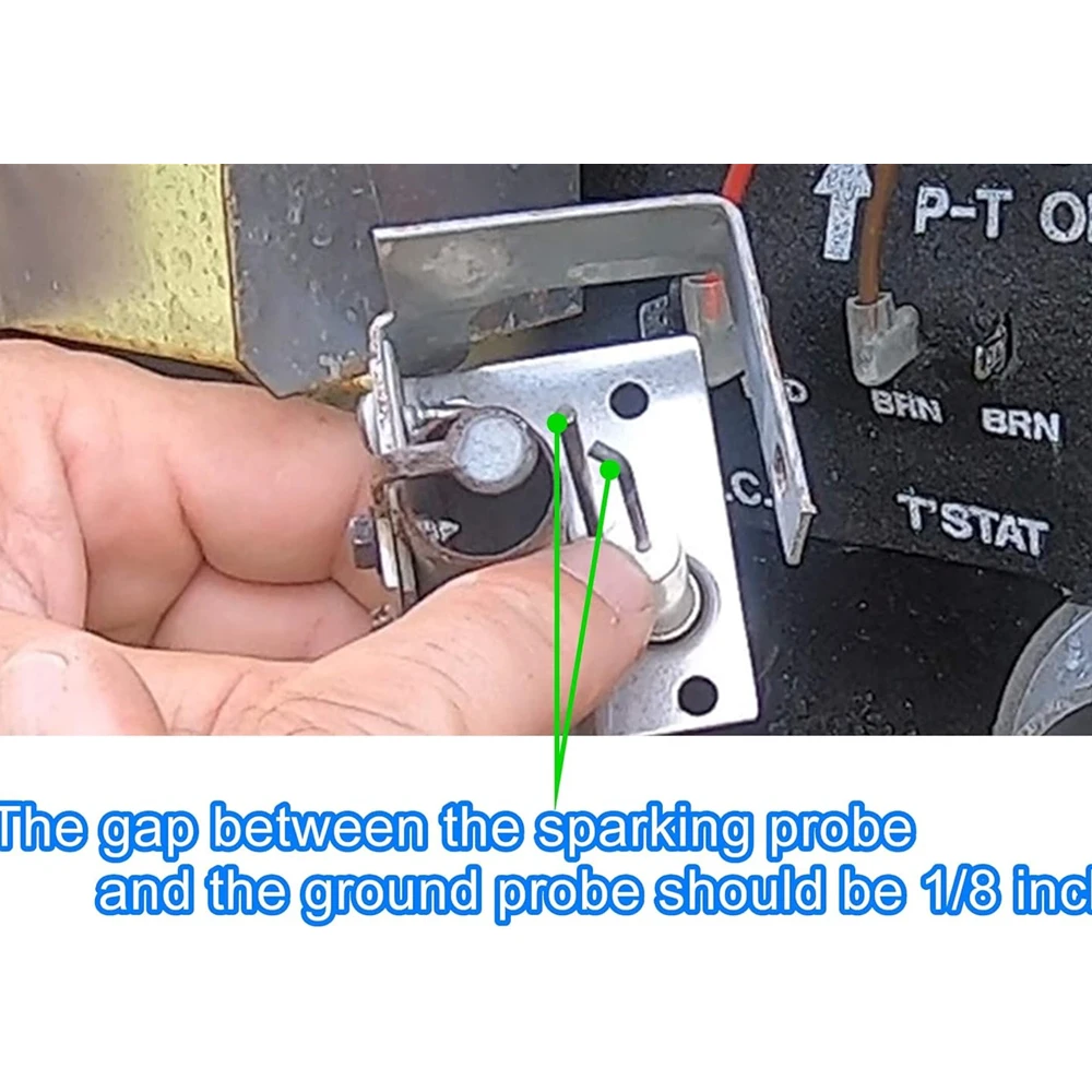 

93868 Электрод зажигания водонагревателя с искровым зондом, запасные части для водонагревателя автофургона, датчик искрового зонда для Atwood 93868,