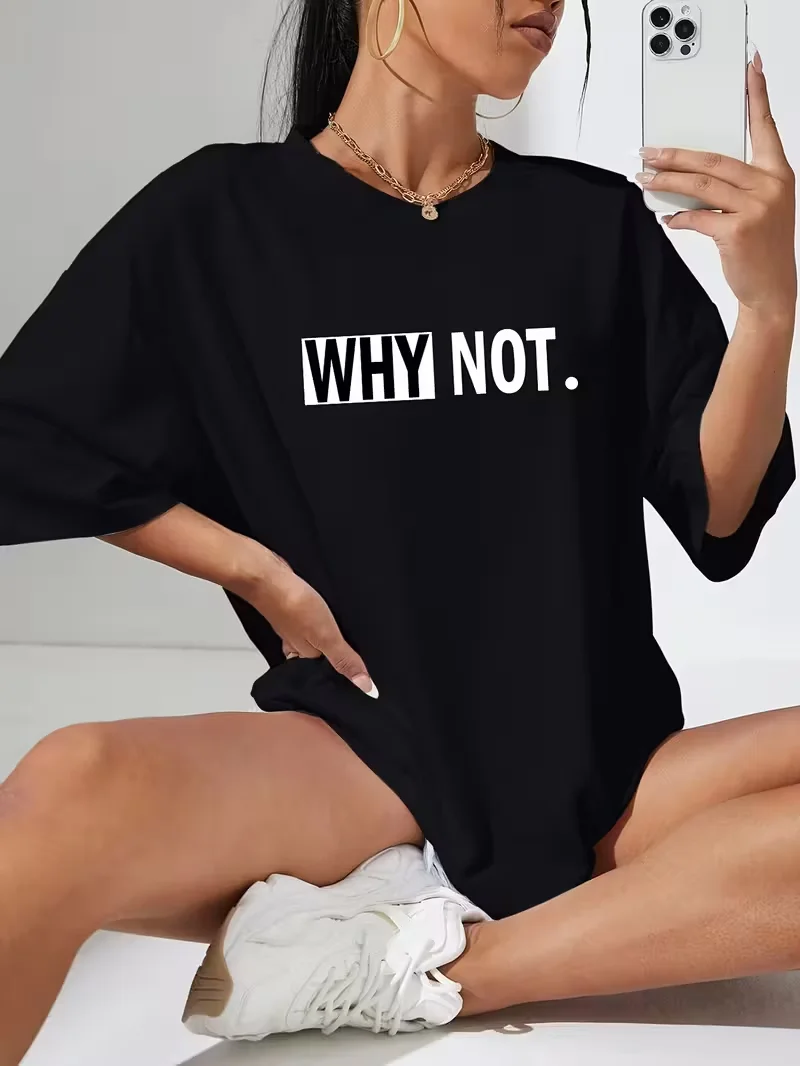 Summer Casual T-Shirt with Bold 