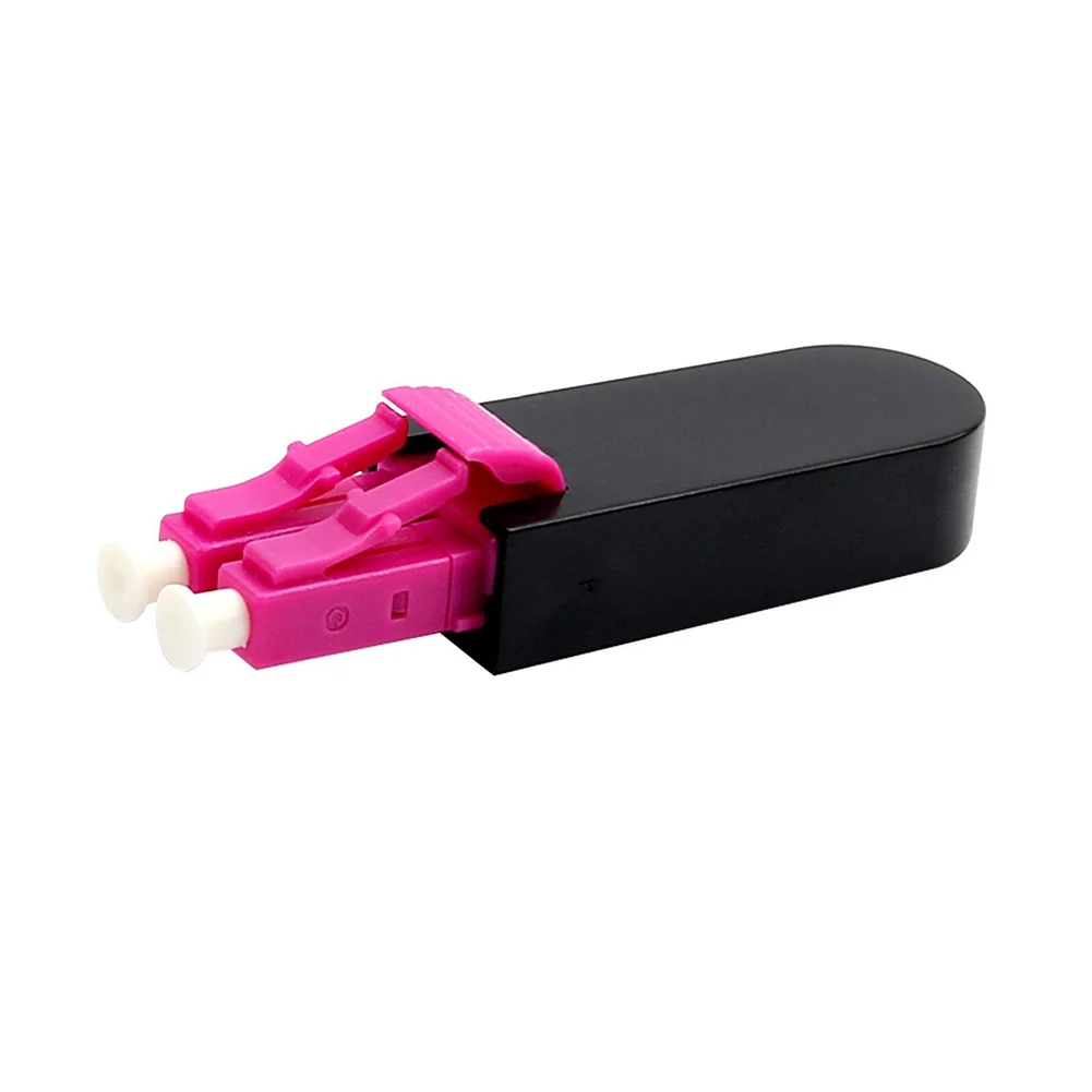 LCUPC-conectores adaptadores de fibra óptica para pruebas y aislamiento de problemas de red, rendimiento estable, OM3 50/125