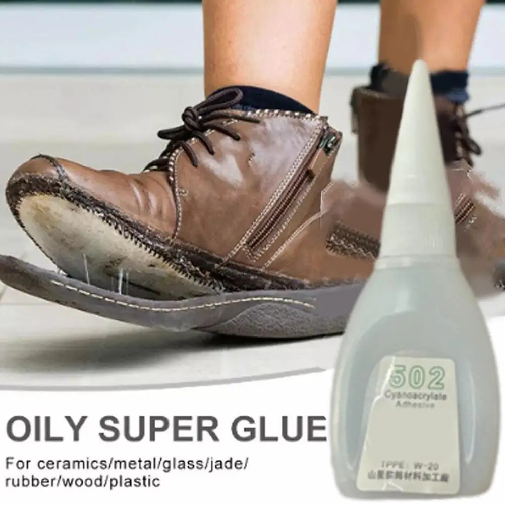 502 Glue Adhesive Strong Adhesive Quick-drying  Adhesive Leather Rubber Wood Metal Strong Bond Liquid Glue Tool Office Supplies image 2