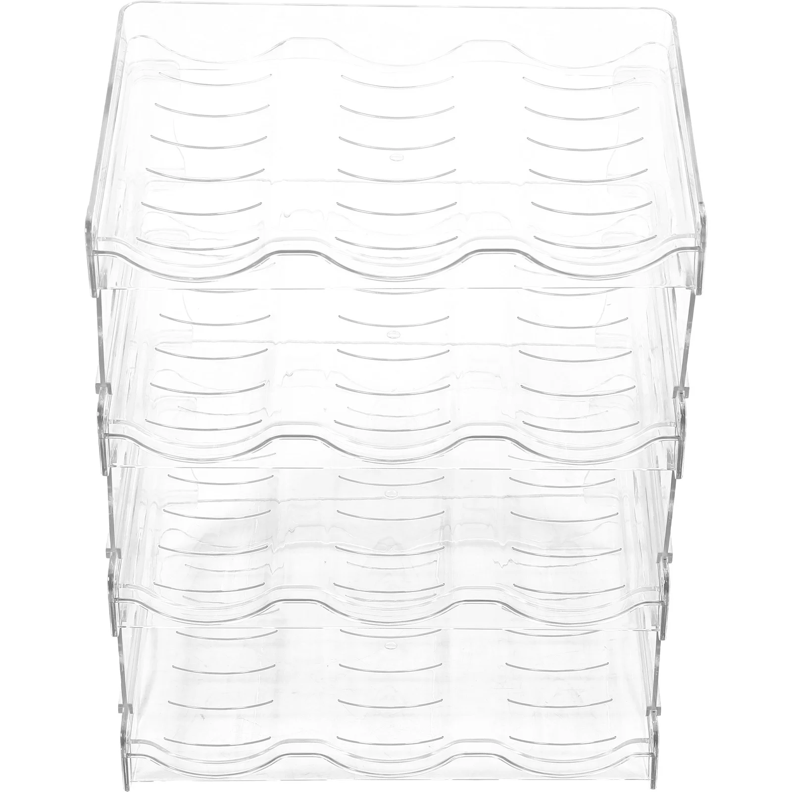 

Foldable Storage Rack Multi-Layer Detachable Water Bottle Holder Stackable Bottle Organizer For Kitchen Cabinet Home